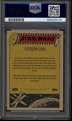 その他 Star Wars PSA 10 trading card 2019 Topps Star Wars Living Set #1 Darth Vader PSA 10 Gem Mint SP