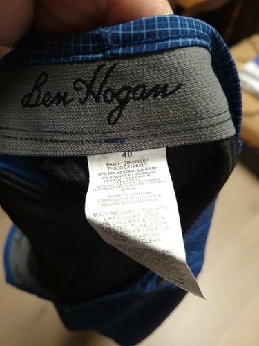 Ben Hogan Men's 40 Performance Blue Active Flex Waist Shorts Excellent Condition - Picture 5 of 5