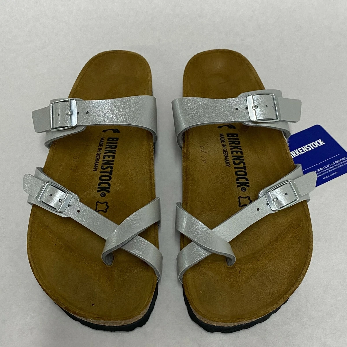 Birkenstock mayari graceful silver hotsell