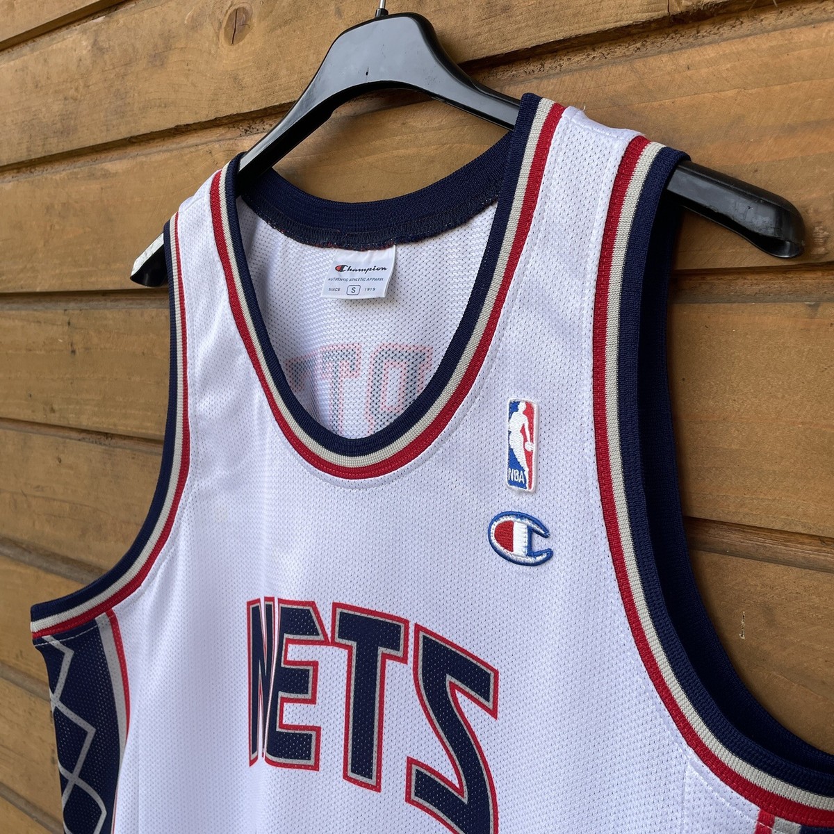 Vintage Vince Carter #15 New Jersey Nets Champion Jersey NBA