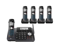 NEW AT&T 5 Handset 2 Line Expandable Answering System w Dual Caller ID/Waiting