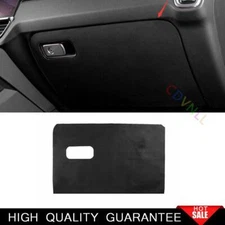 For Porsche Panamera 2017-2021 Black Leather Co-Pilot Glove Boxes Handle Trim 1*