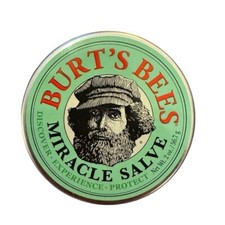 Burt's Bees Outdoor Miracle Salve 2 oz Green Tin Unsealed