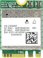 AW-CB304NF For ASUS WIRELESS CARD WIFI BLUETOOTH GA502D CB72 0C011-00190500