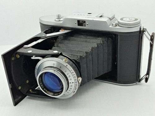 Cámara telémetro/carpeta vintage Voigtlander BESSA I 6x9 hecha en Alemania - Imagen 5 de 12