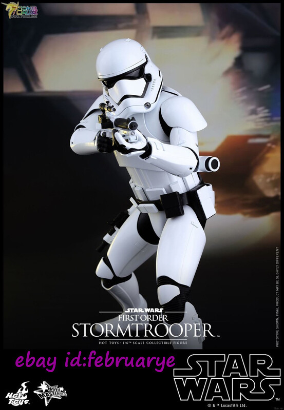 Hot Toys 1/6th Mms317 Star Wars First Order Stormtrooper Action