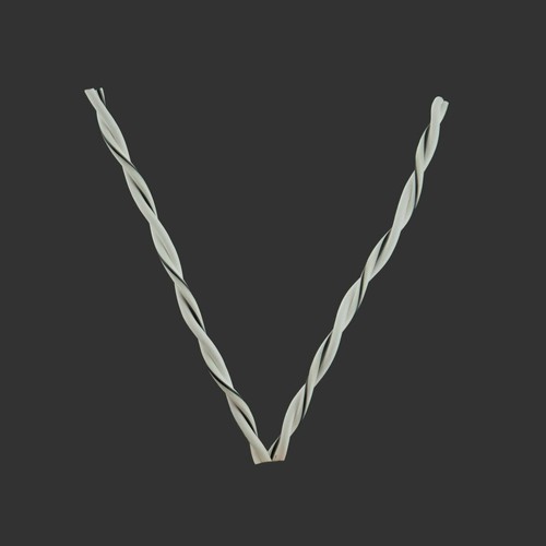 HighEnd Lautsprecherkabel Twisted Pair verdrillt 2 x 1,5mm² OFC-Kupfer weiss  - Bild 1 von 1