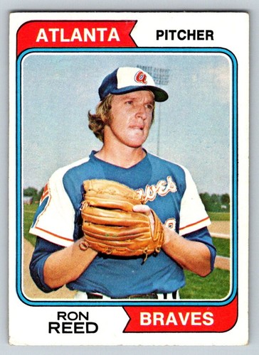 1974 Topps Baseball 346 Ron Reed