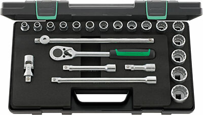 Stahlwille SOCKET SET 1/2'' 96031447 Set with  22 Psc. 50/16/6 KN