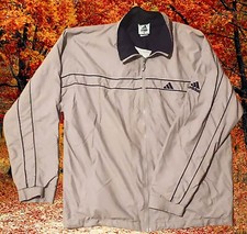 Vintage 90s Adidas Equipment Windbreaker Jacket Mens M Gray Nylon Oversized EQT