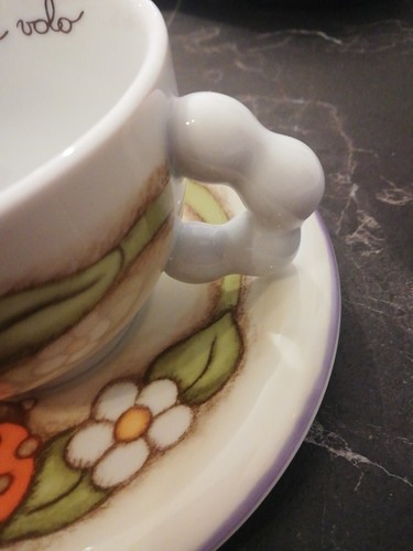 TAZZA CAPPUCCINO THUN GRANDE SERIE COUNTRY CAFFÈ AL VOLO COFFE CUP ☕☕ - Foto 8 di 11