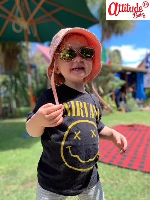 Nirvana kid best sale shirts