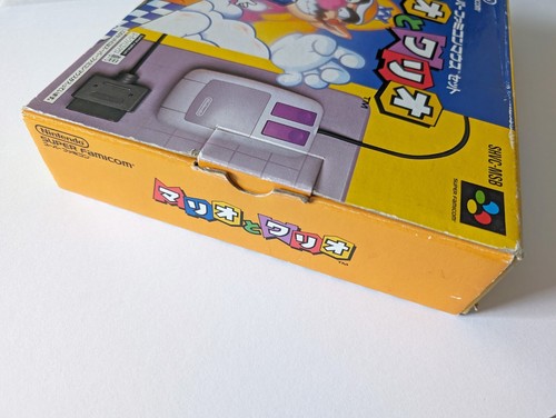 SFC Mario & Wario w/Mouse Super Famicom SNES Nintendo Big Box Game Japan JP - Picture 6 of 20