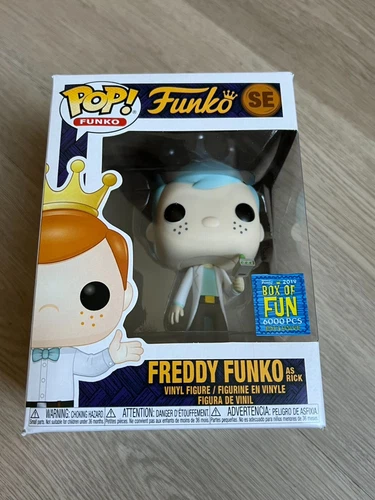 Funko Pop! Rick and Morty Freddy Funko as Rick 2019 Box Of Fun 6000 PCS