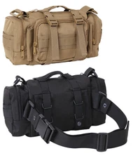 Tactical Shoulder Bag Fanny Pack Convertipack Black or Coyote Rothco