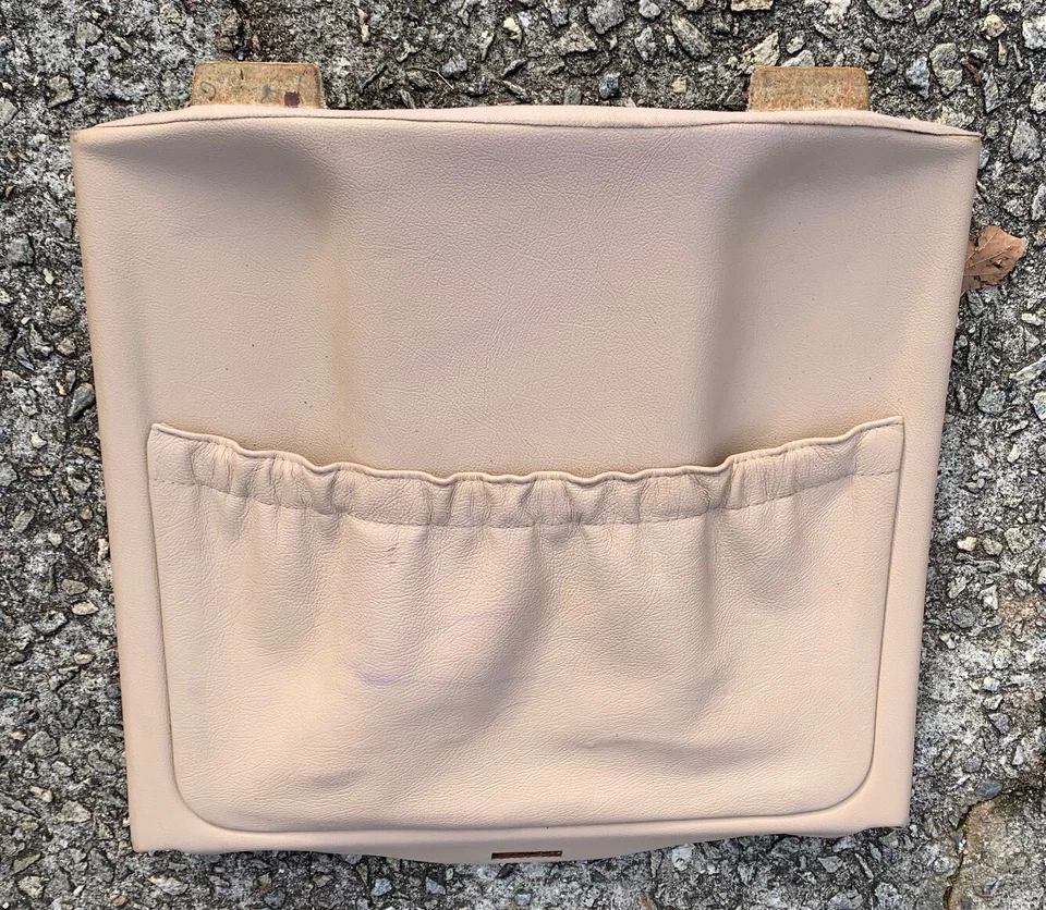 MERCEDES BENZ W210 E430 E320 2000-03 OEM BRONCEADO/BEIGE LH CUERO CUBIERTA TRASERA ASIENTO Foto 2 de 3