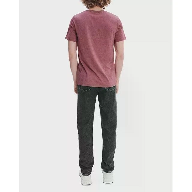 A.P.C. L1844 Mens Bordeaux Chine Logo Graphic Tee Size S - Image 3 of 3