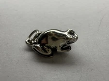 Shube’s Dakota West Sterling Silver 3D Frog 🐸 Charm 2g