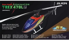 Align T-REX 470LP  Dominator Combo Helicopter Kit UPGRADE KST 215MG +BIGAOLE V3