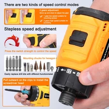 16.8V Lithium Screwdriver 55Nm Torsion Multifunctional Repairing Tool Kit