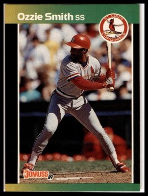 1989 Donruss #63c Ozzie Smith