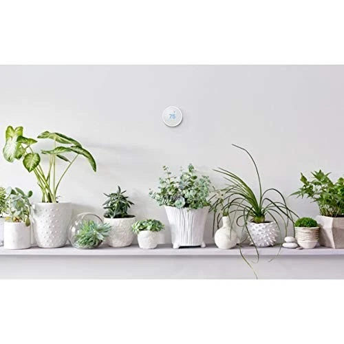 GOOGLE NEST THERMOSTAT E PROGRAMMABLE SMART T4000ES - WHITE - Image 4 of 4