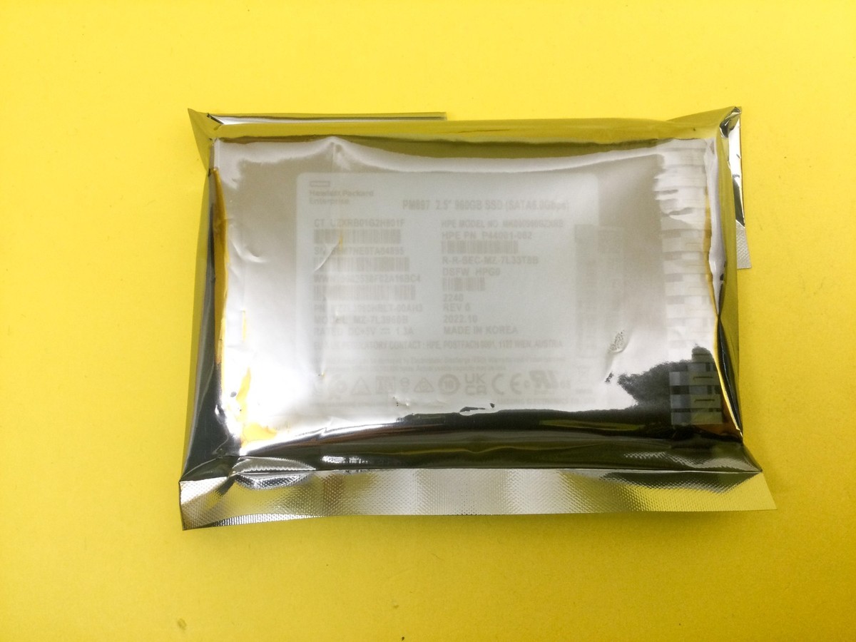 P47815-B21 HPE 960GB SATA 6G MIXED USE SFF SC PM897 SSD P48132-001