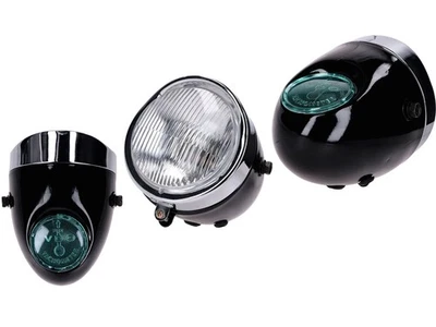 Scheinwerfer Eierlampe Oldtimer für Mofa Moped Zündapp Sachs Kreidler - Bild 1 von 4