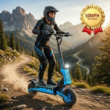 5600W Dual Motors Electric Scooters for Adults 60V 27Ah 50MPH Off Road E-scooter