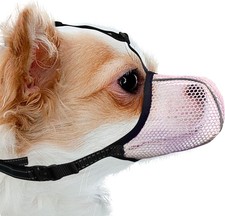 Dog Muzzle Breathable Soft Extra Small Dogs to Anti  Prevent Barking Biting