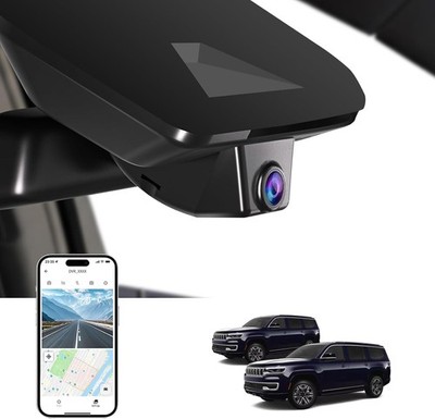 4K Dash Cam for Jeep Wagoneer/Grand Wagoneer /Grand Cherokee 2022 2026 64GB Card