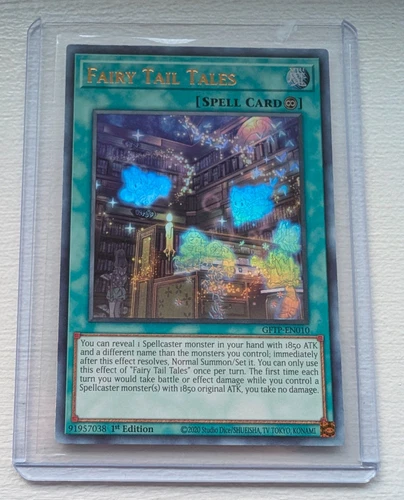 Fairy Tail Tales GFTP-EN010 Ultra Rare 1st Edition Yugioh
