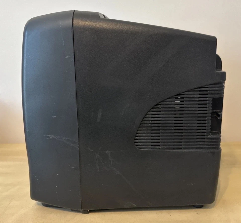 Vintage Symphonic 9" CRT TV VCR Combo Model SC309D Retro Gaming TV & Remote READ - Image 4 of 4