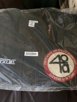 トップス supreme 40 Acres Twill Baseball Jersey S Supreme 40 Acres Twill Baseball Jersey (SS25) - $158