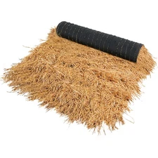 Synthetic Thatch Grass Roof for Nativity Scene Outdoor Tiki Bar Party Decorat...