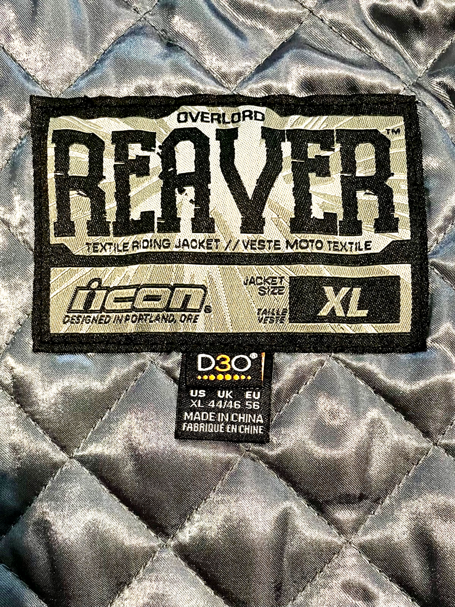 ICON Overlord Reaver Motorcycle Jacket XL (44/46) New w/tags | eBay