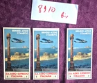 No. 8910 bis / label - micro poster / S.A. Aero ESPRESSO ITALIANA 1950?