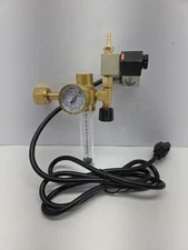 Vivosun CO2 Regulator 40mm High Pressure Gauge w/ Solenoid valve for Grow Room