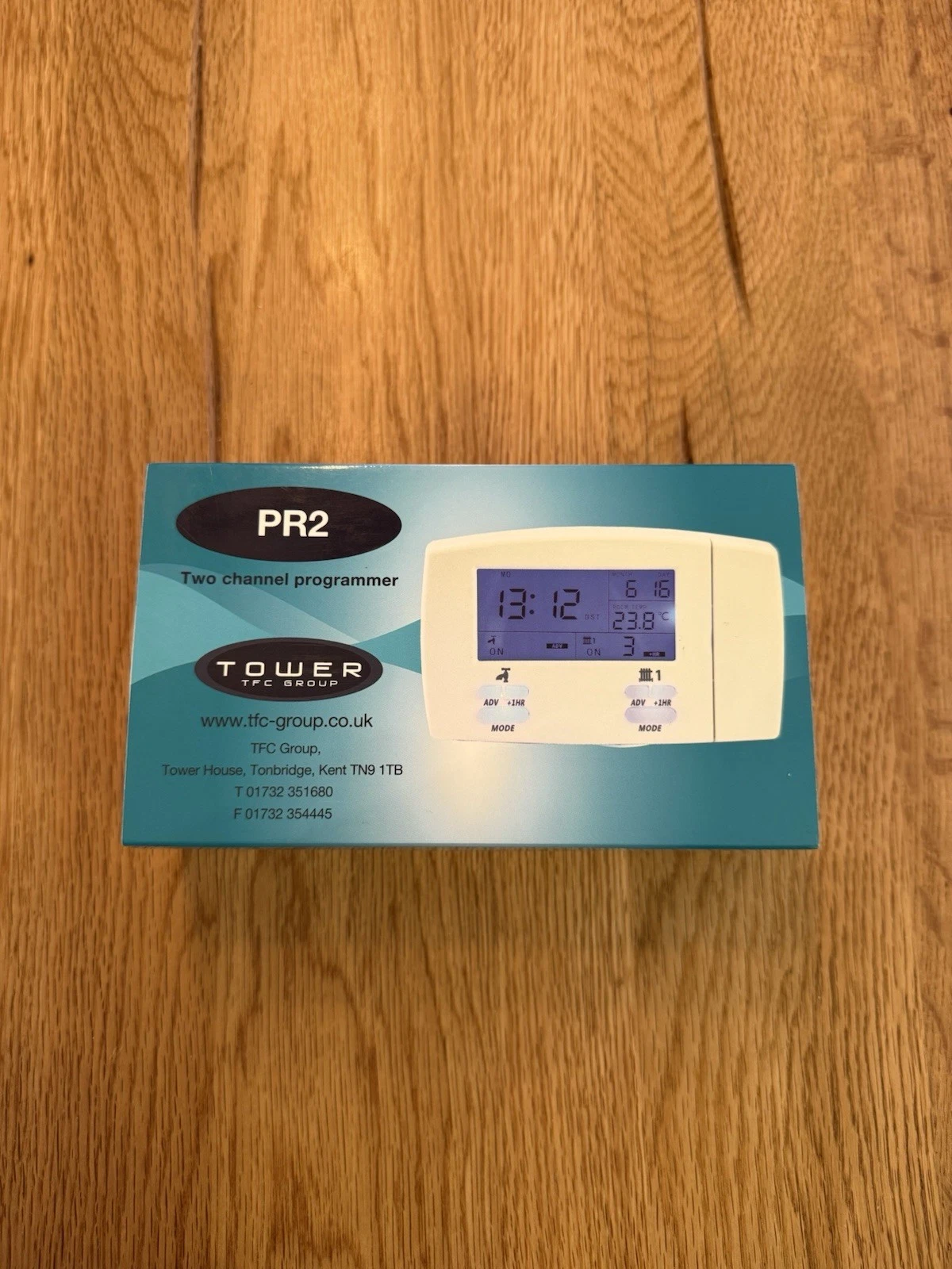 Tower PR2 Two Channel Programmer Temperature Controller - Brand New Boxed