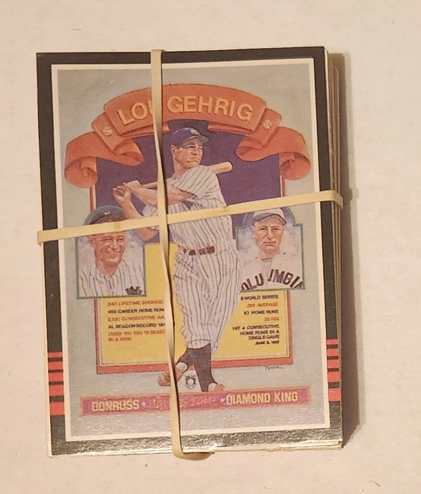 LOTE DE 4 DONRUSS Juego Completo 63 Piezas 1985 1986 1987 y 1988  Foto 4 de 4