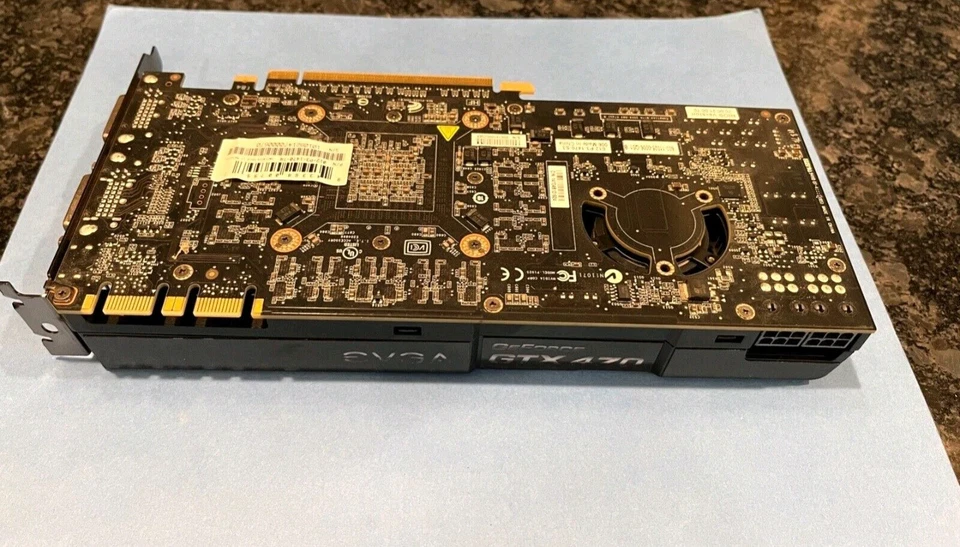 EVGA NVIDIA GeForce GTX 470 PCI-E Video Card Part Number: 012-P3-1470-TR - Image 2 of 4