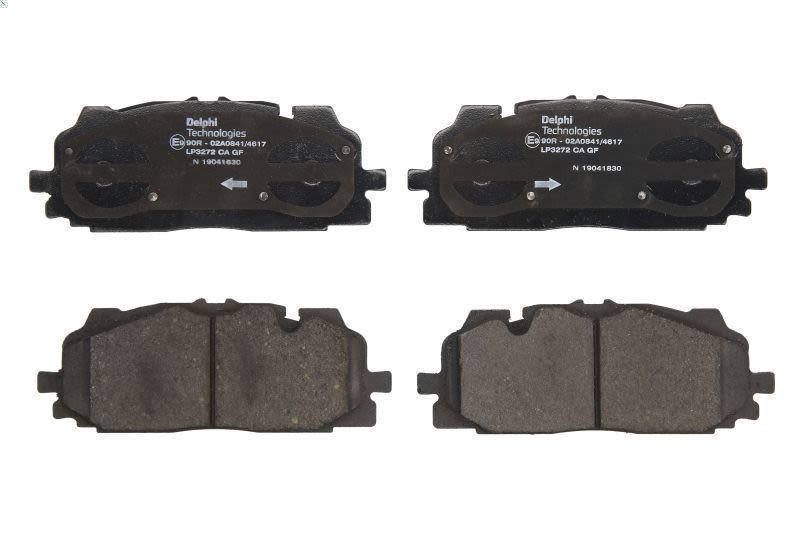 Brake Pad Set, disc brake DELPHI LP3272 AUDI Q5 (FYB, FYG) 2 2016-2018