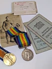 MILITARY MEDALS WW1 SPR. A M KAY 290795 PHOTO IDENTITY CARD ROYAL ENGINEERS