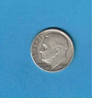 1960D United States Roosevelt Silver Dime