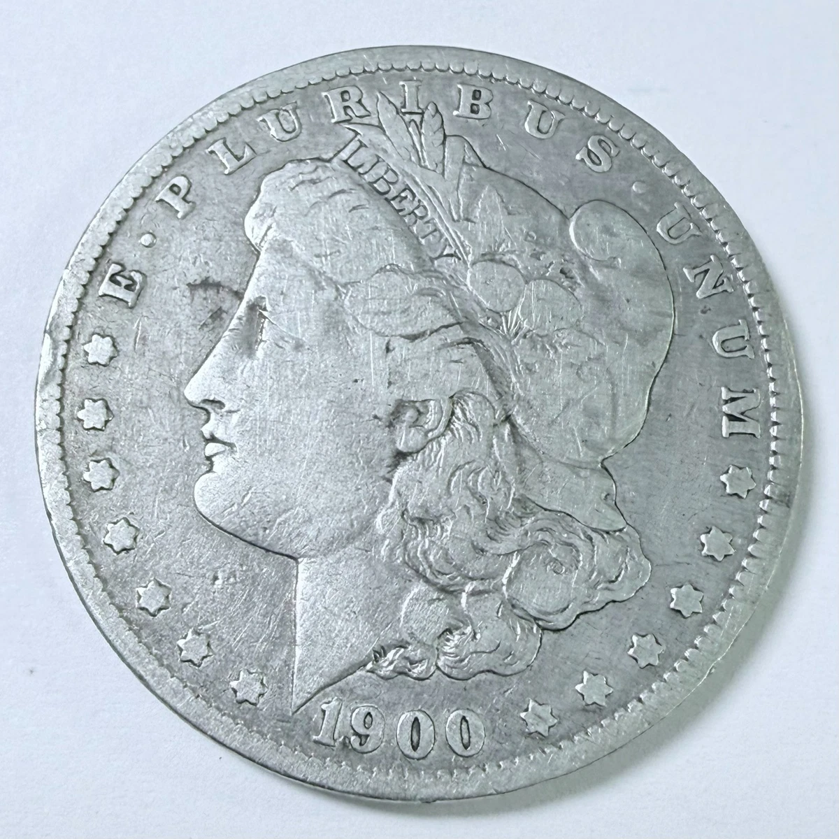 アメリカモルガンONE DOLLAR-シルバーコンチョ 1900年製 アメリカモルガンONE DOLLAR-シルバーコンチョ 1900年製 アメリカ