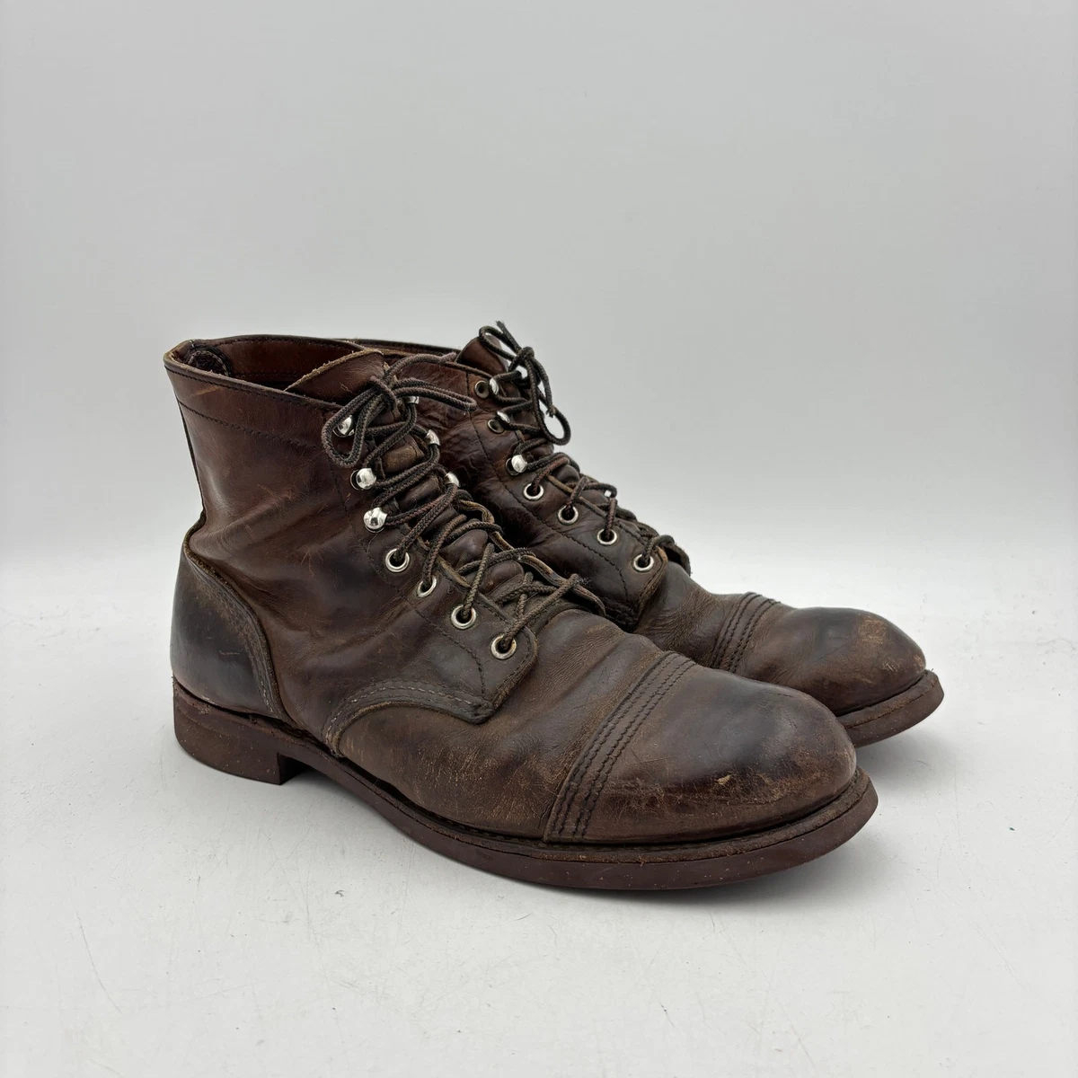 Red Wing Iron Ranger Workwear Lace Up Boots for Men for sale | eBay