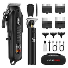 Wahl Professional Hair Cut Machine Barber Salon Cutting Trimmer Clipper Kit Set