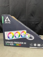 Arctic ACFRE00189A Liquid Freezer III Pro 420 A-RGB CPU Fans 3 x 140mm Water Coo