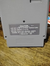 Vintage Rampart Nintendo NES Cart/Manual and Nintendo case Tested Working 
