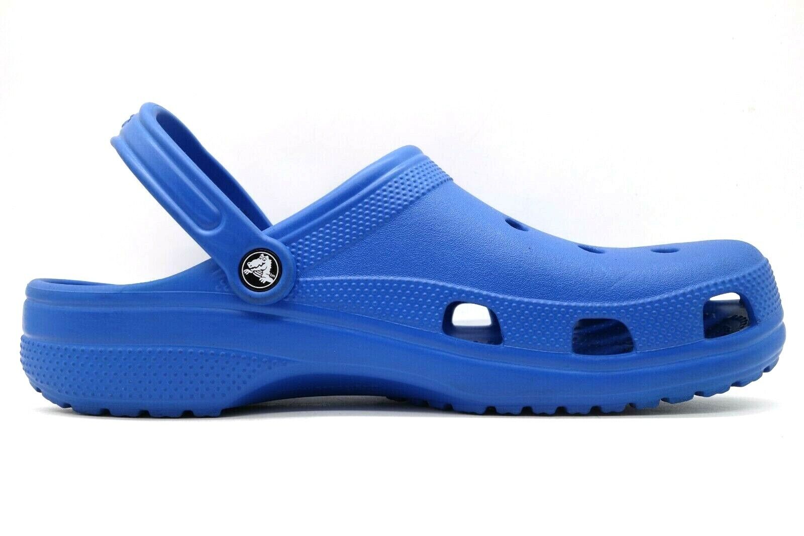 Crocs Logo Blue Casual Slip On Shoes 13 Clogs Elegant New Shipping Free Men#039;s Loafers